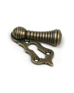 Burnished Brass Beehive Escutcheon  |  52453