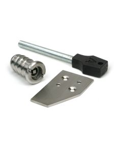 Satin Marine SS (316) Key-Flush Sash Stop  |  52475