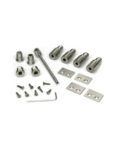 Satin Marine SS (316) Secure Stops (Pack of 4)  |  52478