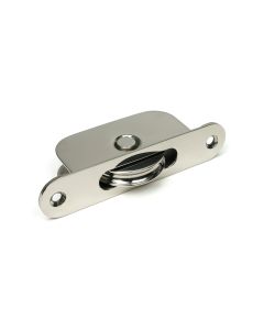 Polished Marine SS (316) Radiused Sash Pulley 75kg | 52484