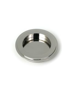 Polished Marine SS (316) 75mm Art Deco Round Pull | 52507