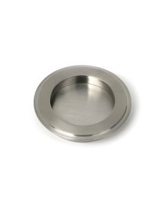 Satin Marine SS (316) 75mm Art Deco Round Pull | 52508