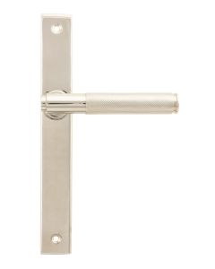 Polished Nickel Brompton Slimline Lever Espag. Latch Set  |  52538