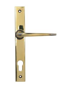 Aged Brass Eaton Slimline Lever Espag. Lock Set  |  52608