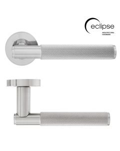 Eclipse Insignia Satin Nickel Knurled Lever Handle | 63232