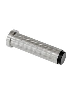 Antique Bronze 76mm Knurled Skirting Door Stop | 63745