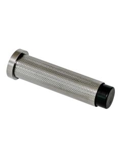 Dark Bronze 76mm Knurled Skirting Door Stop | 63746
