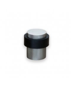 Satin Stainless Steel 30mm Knurled Floor Door Stop | 63762