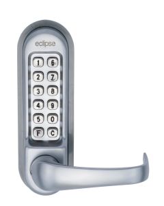 Eclipse ED50PK Satin Chrome Heavy Duty Panic H/W Push Button Digital Lock |  70265