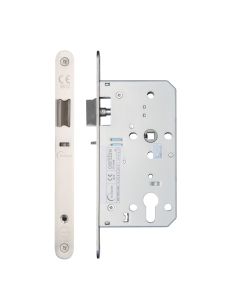 Ultimate Satin Stainless Steel 60mm DIN NightLatch - Radius | IXL7260NLSSS/R