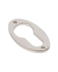 From the Anvil Polished Nickel Oval Euro Escutcheon | 83813