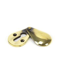 From the Anvil Aged Brass Plain Escutcheon & Cover | 83816