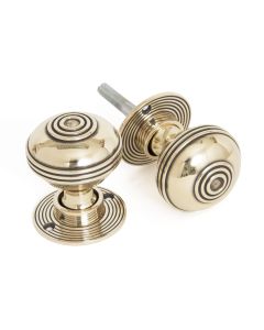 From the Anvil Set Aged Brass Large Prestbury Mortice / Rim Knob | 83858