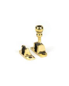 From the Anvil Aged Brass Mushroom Brighton Fastener | 83933