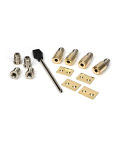 Polished Brass Secure Stops (Pack of 4)  |  83938