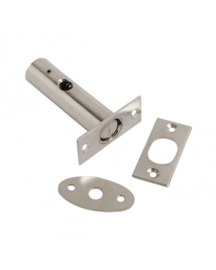 60mm Polished Chrome Square End Door Security Bolt