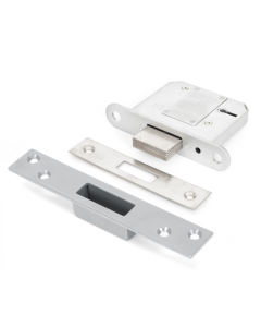 From the Anvil 76mm Satin Stainless Steel British Standard 5 Lever Deadlock | 90139