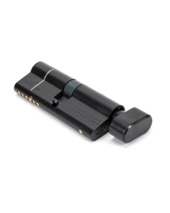 From the Anvil 80mm Black Euro Cylinder & Thumbturn 40/40 | 90234