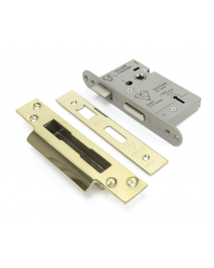 From the Anvil 64mm PVD Brass  British Standard Heavy Duty Sashlock | 91056