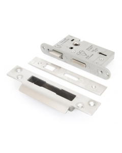 From the Anvil 64mm Satin Stainless Steel British Standard Heavy Duty Sashlock | 91057