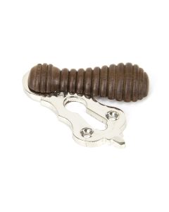 From the Anvil Rosewood & Nickel Beehive Escutcheon & Cover | 91534