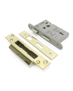 From the Anvil 76mm PVD Brass British Standard Heavy Duty Sashlock | 91827