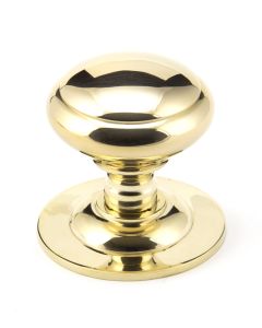 From the Anvil Polished Brass 85mm Centre Door Knob | 91977