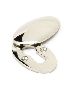 From the Anvil Polished Nickel Oval Standard Escutcheon & Cover | 91989