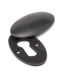 From the Anvil Aged Bronze Oval Standard Escutcheon & Cover | 91991