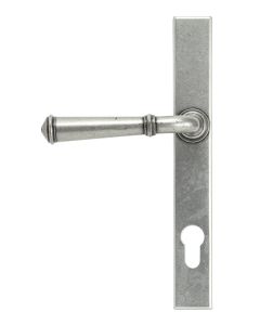Set From the Anvil Pewter Regency Slimline Sprung Lever Lock Furniture | 92062