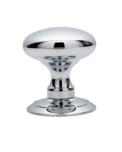 Set Carlisle Brass Polished Chrome Ice Large Solid Mortice Knob | AC050CP