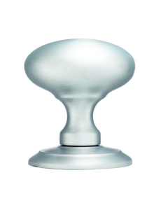 Set Carlisle Brass Satin Chrome Large Solid Mortice Knob | AC050SC