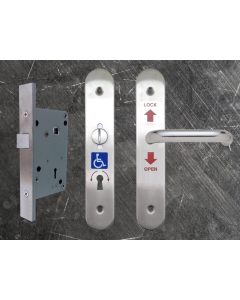 Accessible Radar Lockset for Public Disabled Toilet inc handle | ACL500