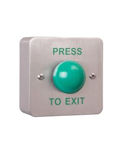 Stainless Steel Press to Exit Green Button Door Access Device