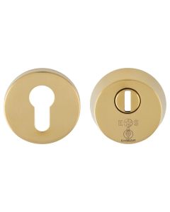Polished Brass PVD 2 Star * Security Escutcheon | AEB1750PVD