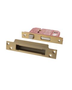 Satin Brass 76mm (3