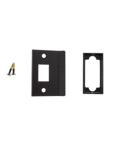 Atlantic Matt Black Tubular Latch Rebate Kit | ALREBMB