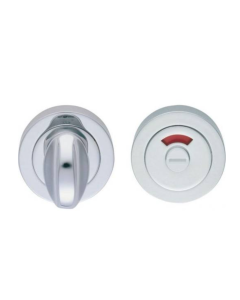 Manital Satin Chrome Snib Thumbturn & Release with indicator | AQ11SC