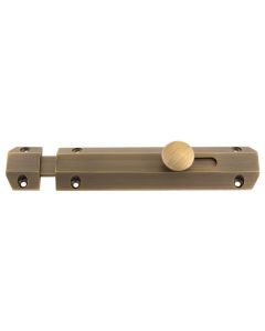 Antique Brass 152mm Surface Bolt | AQ82AB