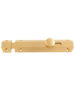 Satin Brass 152mm Surface Bolt | AQ82SB