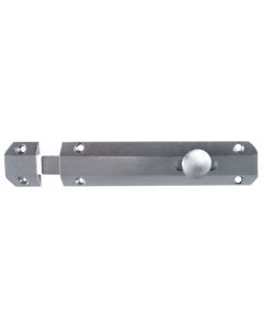 Satin Chrome 152mm Surface Bolt | AQ82SC