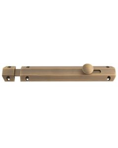 Antique Brass 202mm Surface Bolt | AQ83AB