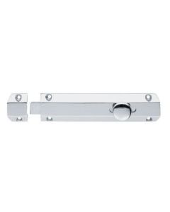 Polished Chrome 202mm Surface Bolt | AQ83CP