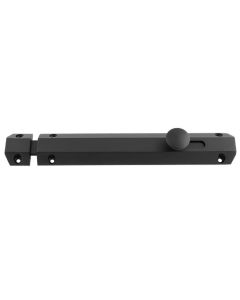 Matt Black 202mm Surface Bolt | AQ83MB