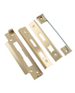 13mm British Standard Sashlock Rebate Kit - PVD Brass - ARB5105PVD