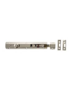 200mm x 35mm Polished Nickel Surface Slide Bolts | ASB8PN