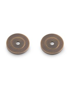 A&W Antique Brass Pack Roses to suit Spitfire pull handles| AW50RP