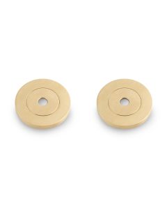 A&W Satin Brass PVD Pack Roses to suit Spitfire pull handles| AW50RPSBPVD