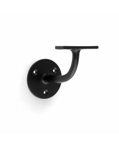 Alexander and Wilks 80mm Black Handrail Bracket