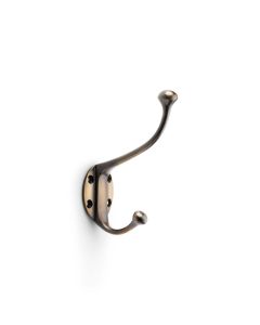 Alexander & Wilks Antique Bronze Traditional Hat & Coat Hooks | AW772ABZ